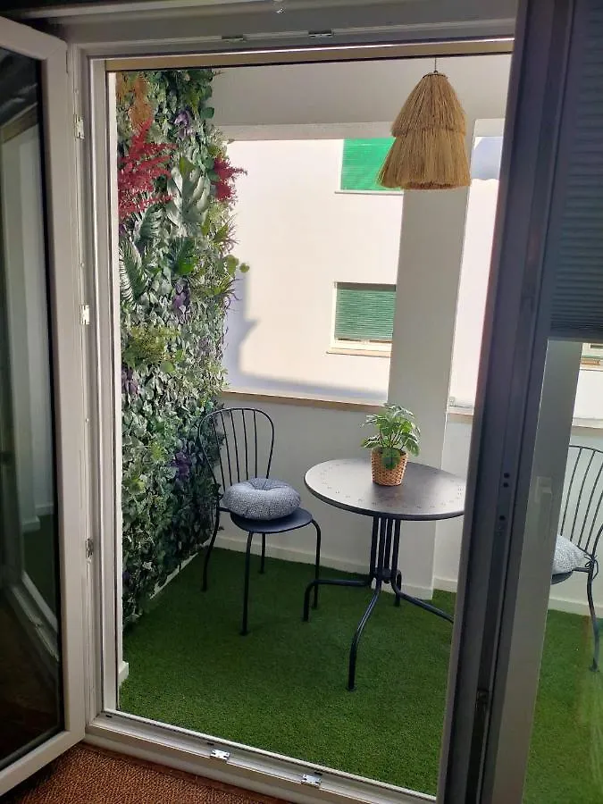 Premium Santa Maria: Tranquil Terrace with Air Conditioning El Puerto de Santa Maria Apartment